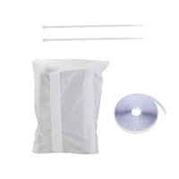 Magideal - Universal Para Aire Ondicionado Portátil, Con Cierre Con Cremallera, Ventana Abatible Ondicionadora De Sellado Ajustable , 4Mx0.37M