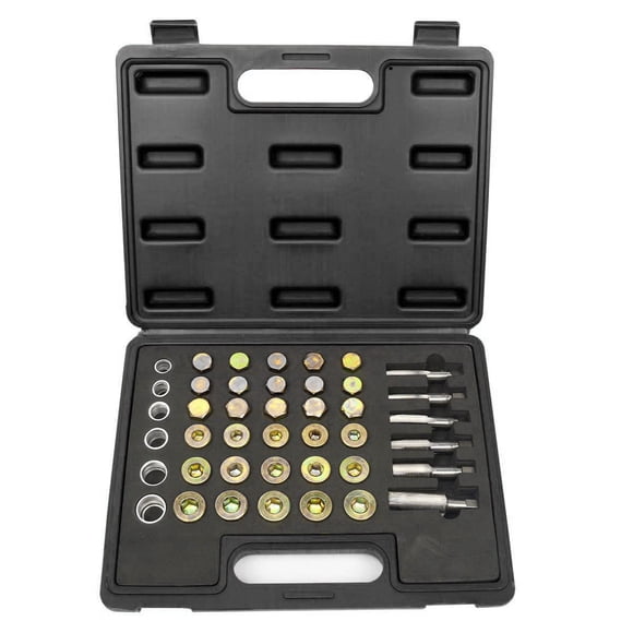 Juego de herramientas de reparación de roscas para tapón de sumidero de desagüe de cárter de aceite