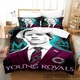 thumbnail image 1 of Young Royals Bedding Set Duvet Cover Bed Set Quilt Cover Pillowcase Comforter Boys Adult Bedding Set Bed Sheets, 1 of 5