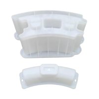 Magideal - Molde De Ladrillo De Bloque De Hormigón Redondo, Molde De Bloque De Ladrillo De Pared De Pozo De Ingeniería Multifuncional, Fácil De Usar, Para Patio