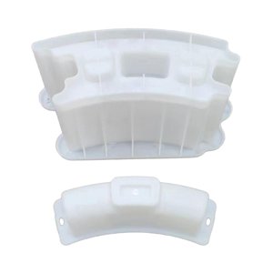 Magideal - Molde De Ladrillo De Bloque De Hormigón Redondo, Molde De Bloque De Ladrillo De Pared De Pozo De Ingeniería Multifuncional, Fácil De Usar, Para Patio