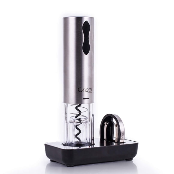 Abridor de vino eléctrico CHEER 7717-W121-13 de acero inoxidable