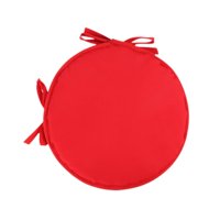 Magideal - Cojín Redondo Para Silla, Cojín Para Asiento, Cómodo Tapete Tipo Puf Para Suelo, Muebles De Jardín Simples, Cojín Para Silla Para Decoración Del Hogar Rojo 30 Cm