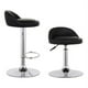thumbnail image 1 of Pack 2 Silla Bar Taburete Piso Altura Regulable Respaldo, 1 of 2