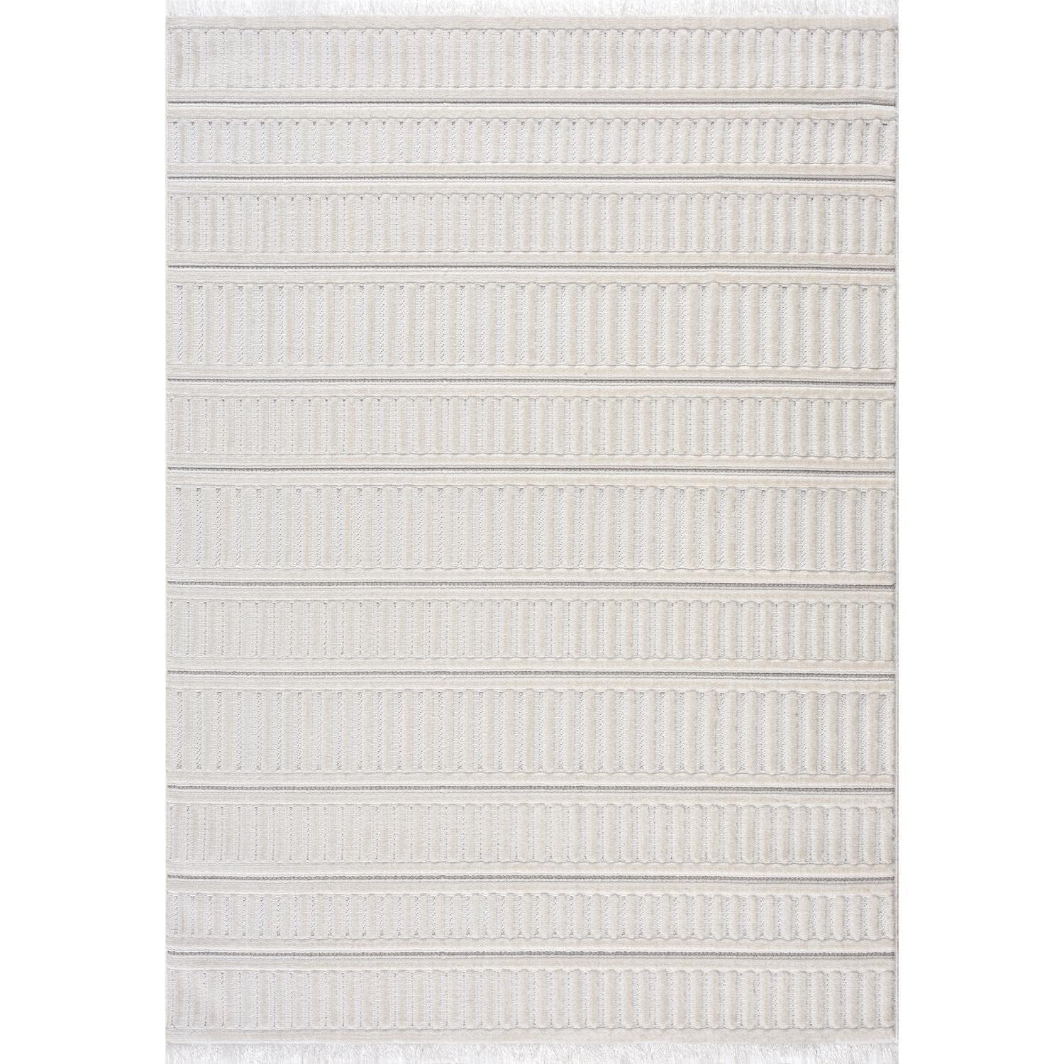 United Weavers Of America - Alfombra Decorativa United Weavers Chelsea Yeager Blanca 55 X 90 Cm