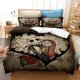 thumbnail image 1 of Nightmare-Before Christmas Duvet Cover Set 3 Pcs for Kid Halloween Suit Quilt Cover with Zip Microfiber Soft Duvet Cover Bedding Set, 1 of 5