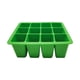 thumbnail image 4 of 12 Bandejas de Germinación de Propagación de Crecimiento de Rejilla de Silicona para Trabajadores de Jardín Tamaño 18x14x6,5 Cm Accesorios de Material Verde, 4 of 5