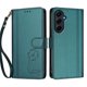 thumbnail image 3 of Funda Cartera Trébol para Samsung Galaxy A55 5G con Ranuras Tarjetas y Carga Inalámbrica Verde oscuro, 3 of 6