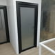 thumbnail image 2 of Puerta de aluminio y vidrio Termopanel templado 80 X 200 cm Apertura Izquierda - negro, 2 of 7