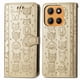 thumbnail image 4 of Funda Cartera FOXDOCK para Motorola Moto G15 , Flip PU con Relieve de Gatos y Perros, Tarjetero y Soporte, 4 of 6