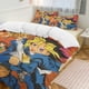 thumbnail image 1 of YuGiOh Anime Home Bed 3-piece Set Classic Japanese Anime Polyester Wash Student Dormitory Set, 1 of 5