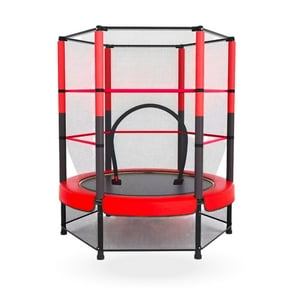 Pwrfitness - Cama Elastica Para Niños Con Red 140 Cms