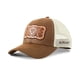 thumbnail image 1 of Gorra Trucker ARIAT para mujer con parche floral de piel (marrón), 1 of 1