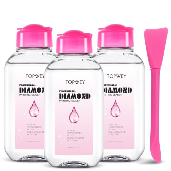 Sellador de pintura con forma de diamante Topwey para rompecabezas 1000/1500/3000