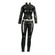 thumbnail image 2 of 1/6 Mujer Jinetes Ropa Chaqueta De Cuero Negro Traje De Locomotora, 2 of 3