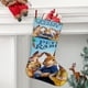 thumbnail image 2 of Peter Rabbit Tema: Calcetines de Navidad, fino lino blanco para colgar en escaleras y chimenea, decoración navideña para el hogar, regalo de Navidad. 45cm × 32cm, 2 of 5