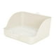 thumbnail image 3 of Caja De Arena Para Conejos, Inodoro Rectangular Para Mascotas Para Cobayas, Chinchillas, Hurones, Color Blanco, 3 of 3