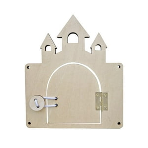 Genérico - Juegos De Mesa Ocupados De Madera Ayudas Para La Enseñanza Regalos Para El Botón De La Guardería De La Guardería