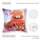 thumbnail image 5 of Red Fundas de almohada de terciopelo con tema, regalos de funda de almohada, decoración para el hogar, cojín de lanzar, regalo de cumpleaños para fans y parejas.40*40cm., 5 of 6