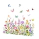 thumbnail image 4 of Calcomanía de ventana de flores de jardín, calcomanía de ventana de vidrio, decoración creativa colorida del hogar, calcomanía de ventana Floral para, 4 of 5
