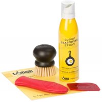 Lodge Seasoned Cast Iron Care Kit Juego De 5 Piezas, Talla U Lodge Lodge