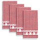 thumbnail image 1 of Toalla Cackleberry Home 41x46 cm Corazones Rojos - Juego de 4, 1 of 3