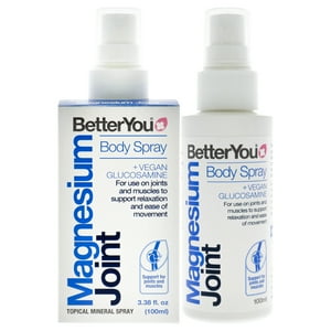 Spray Corporal Con Magnesio Para Articulaciones De Betteryou Para Unisex - Spray Corporal De 3,38 Oz