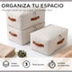 thumbnail image 2 of Pack 3 Bolsas Organizadoras Underbed Bajo Cama Carry All De Lino, 2 of 6
