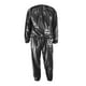 thumbnail image 2 of Fitness Sauna Traje Ejercicio Gimnasio Hogar Sudor Traje Sudadera Con Capucha Pantalones Negro L, 2 of 2