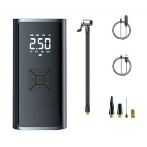 Veat00L - Bomba De Inflado Portátil Sin Cable -150Psi Inflador De Neumáticos De Coche Con Pantalla Led Y Luz Para Inflar Y Presurizar Bicicletas, Coches, Motos Y Balones