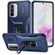 thumbnail image 1 of Funda Armada para Samsung Galaxy A36 con Tapa Deslizante y Soporte Magnético Giratorio Azul, 1 of 5