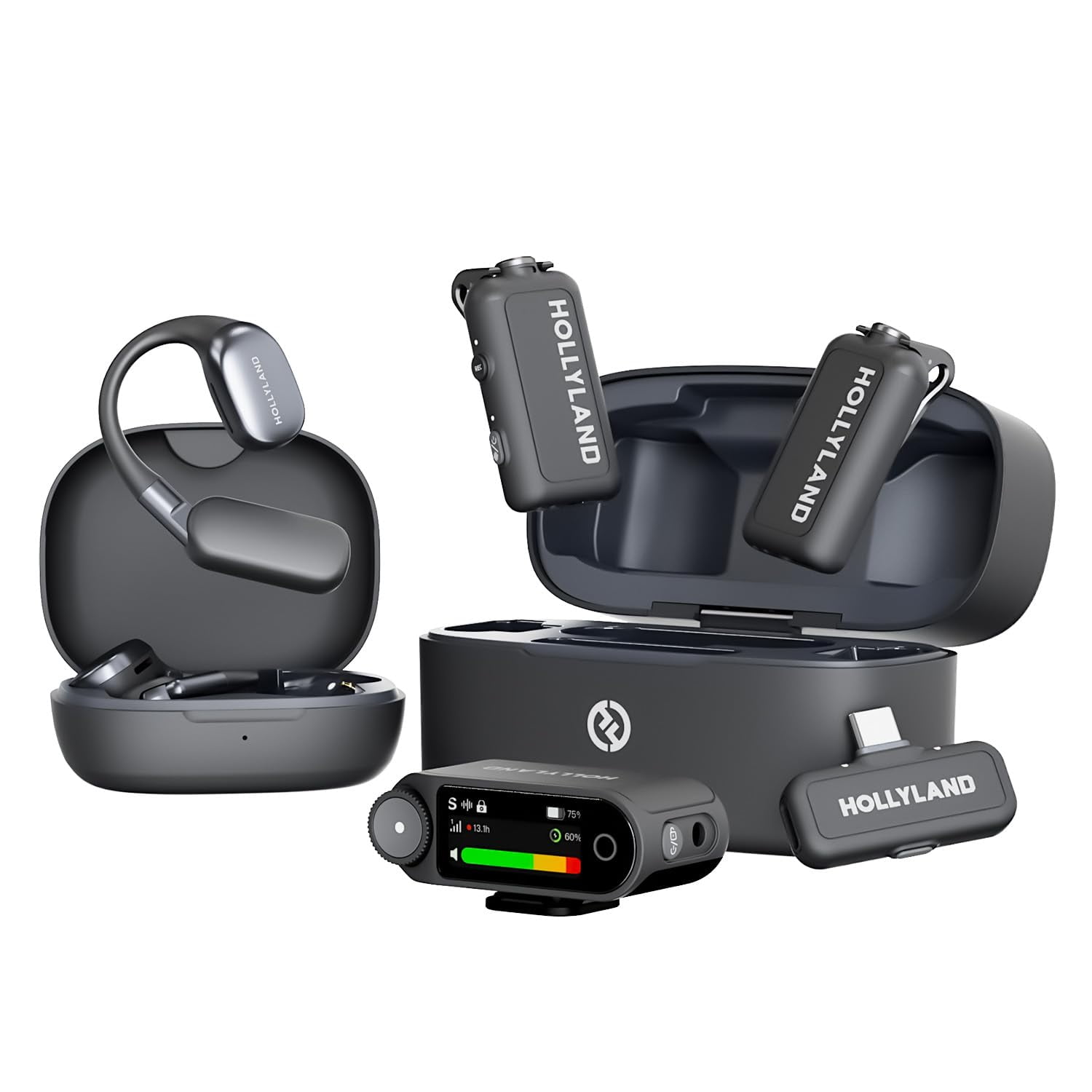 Micrófono Inalámbrico Hollyland Lark Max 2 Para Iphone/android