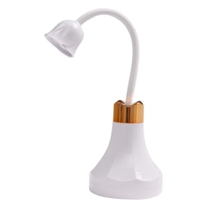 Ioensy - Lámpara De Uñas Led Lámparas De Escritorio Flexibles Secador De Uñas Giratorio 18W Para Carga Usb Nail Art