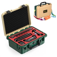 Estuche Rígido Aaronmei Para Nintendo Switch 2 Verde Amarillo