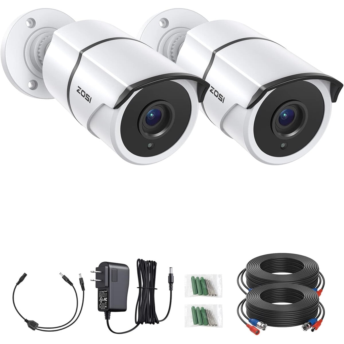 Camaras Seguridad Zosi 2mp 1080p Bullet Audio Visian Nocturna