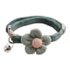thumbnail image 1 of Collar De Gato Con Collares De Campana Para Gatitos, Conejos, Perros Peque?os Y Medianos, Verde Oscuro, 1 of 5