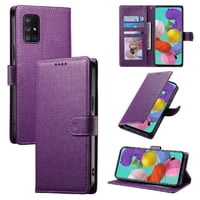 Funda Para Foxdock Samsung Galaxy A71 4G– Cuero Premium, 3 Ranuras Para Tarjetas, Protección Contra Impactos