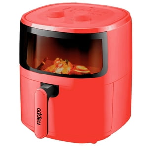 Freidora De Aire Nappo 1500W 5,7L Con Luz Y Visor Roja