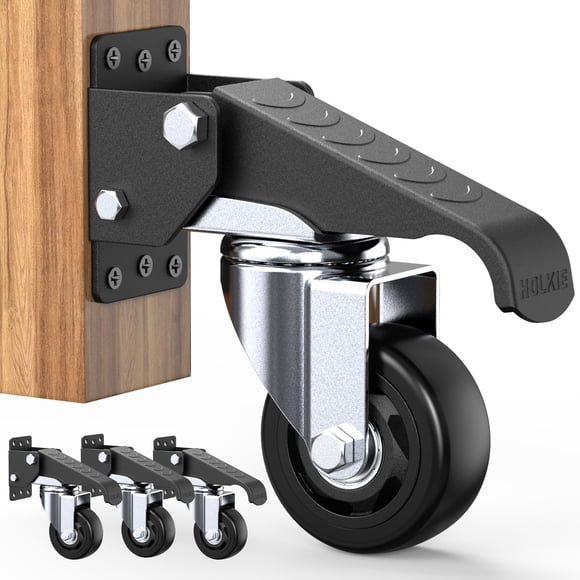 Ruedas para banco de trabajo HOLKIE Heavy Duty de 3 pulgadas con una carga de 1100 libras