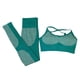 thumbnail image 3 of Trajes De Yoga Para Mujeres Conjunto De 2 Piezas Leggings De Entrenamiento Sujetador Deportivo S Verde, 3 of 5
