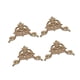 thumbnail image 1 of Apliques De Madera De 4 Piezas Talladas Aplicadas De Madera Para El Estilo De Decoración Del Armario Del Armario D, 1 of 5