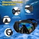 thumbnail image 3 of Equipo de esnórquel MELUMILU Dry Snorkel Set con vista panorámica de 180°, 3 of 6