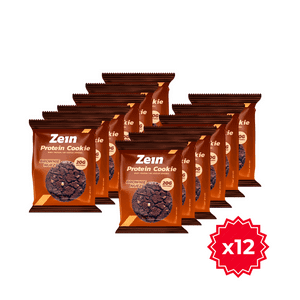 Pack X12 Galleton Protein Cookie 20Gr Proteina Brownie Nuez - Zein