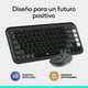 thumbnail image 3 of Kit Teclado Y Mouse Logitech Pop Icon Español Grafito, 3 of 6