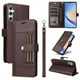 thumbnail image 1 of FOXDOCK Funda tipo Cartera para Samsung Galaxy A34 5G – Cubierta de Cuero PU con Múltiples Ranuras, Bolsillo para Efectivo y Correa de Muñeca, 1 of 6