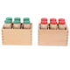 thumbnail image 2 of Juguete De Material Sensorial Montessori - Juego De Caja Cilíndrica De Sonido Juguete De Madera, 2 of 5