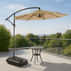 thumbnail image 2 of QUITASOL LATERAL TERRAZA + BASE 60LT CAFÉ, 2 of 6