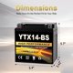 thumbnail image 2 of Batería Daakmax YTX14-BS 12V 14Ah AGM sellada, 2 of 8