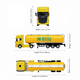 thumbnail image 2 of Camión Scania Logging Trailer Amarillo Escala 1:64 - Welly, 2 of 5