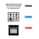 thumbnail image 1 of Kit Cocina Gas Licuado Harburg Breit Pro Inox, 1 of 5
